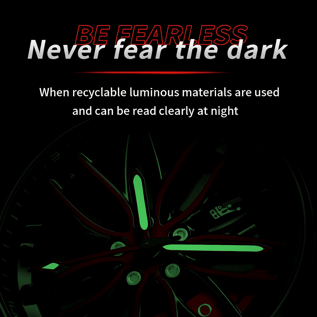 OZ Luxury Automotive-Inspired Men’s Wristwatch – Precision Meets Power