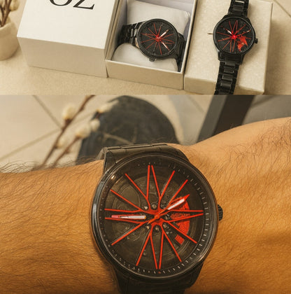 OZ Luxury Automotive-Inspired Men’s Wristwatch – Precision Meets Power